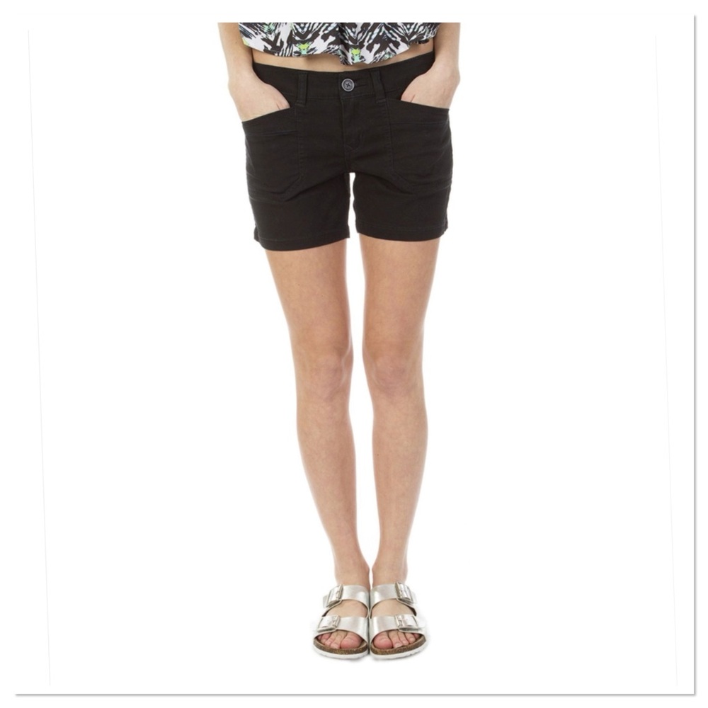 UNIONBAY Juniors Darcy Black Jean Shorts